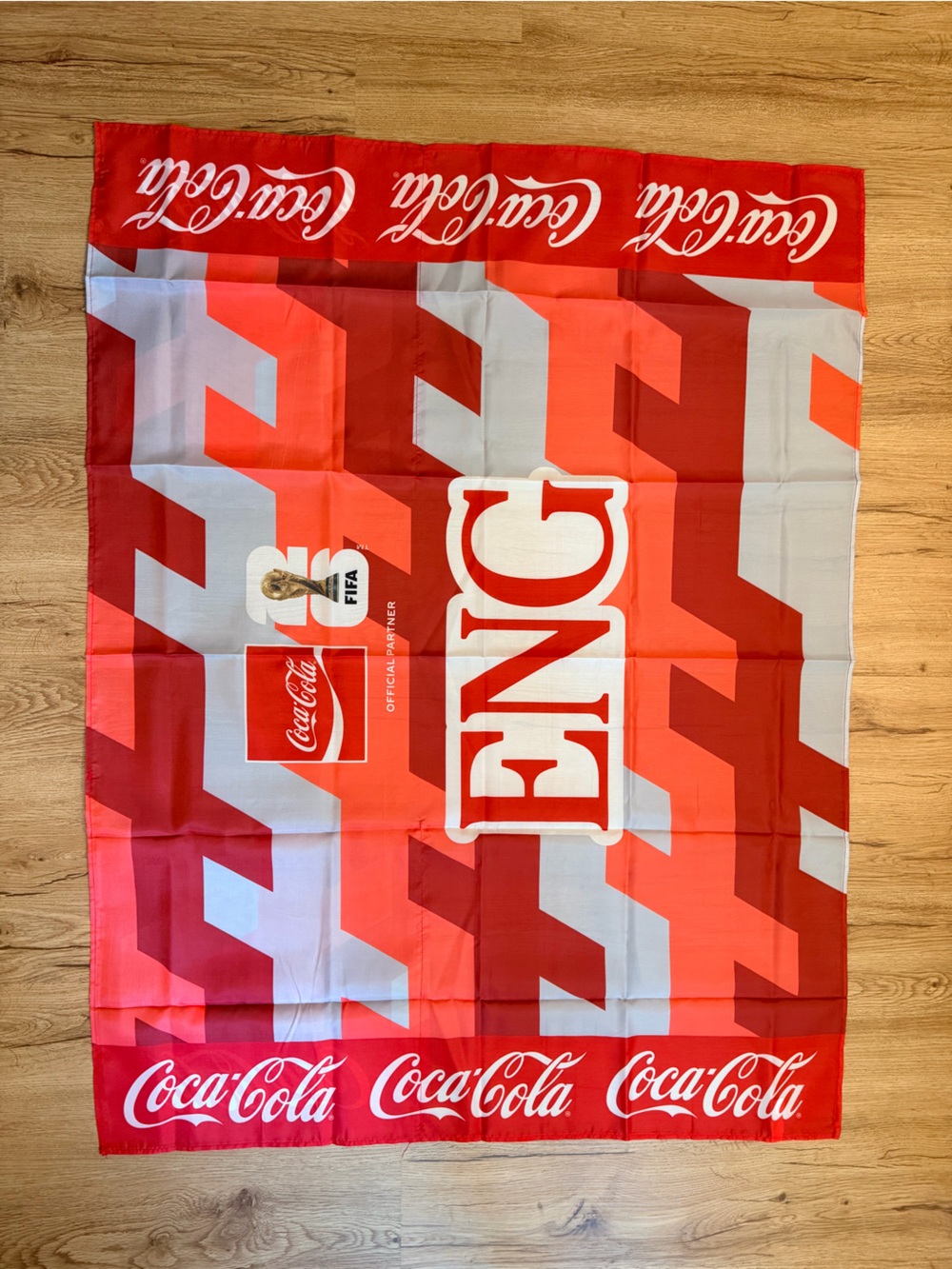 FIFA World Cup 2026 Coca-Cola Collector’s Edition Flag Cape England